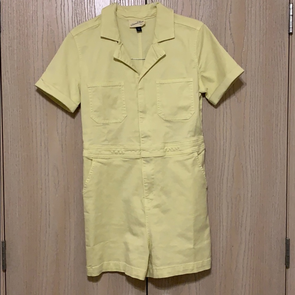 Yellow romper